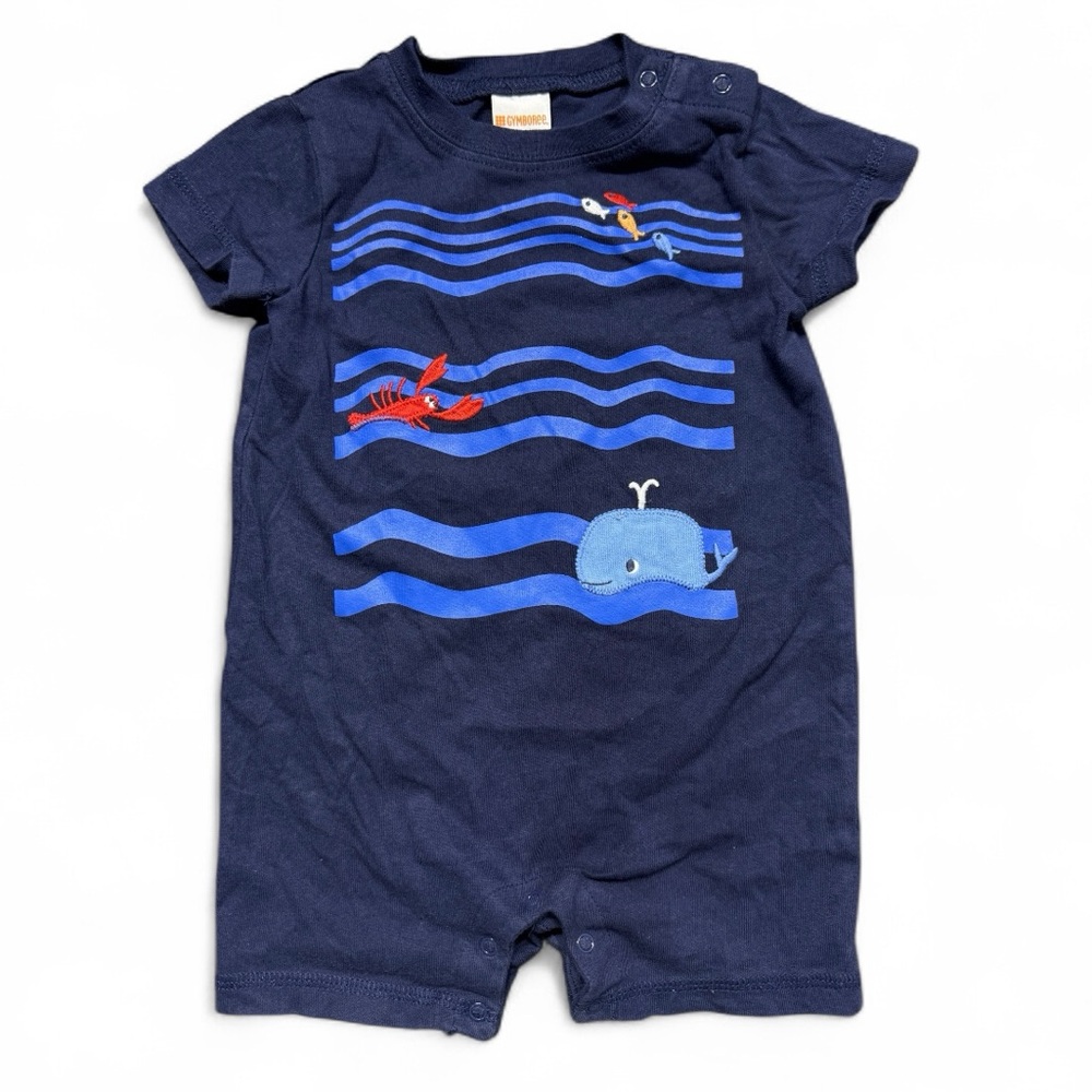 Gymboree |  Baby Sea Romper | 6-12M